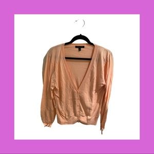Banana Republic Peach Cardigan